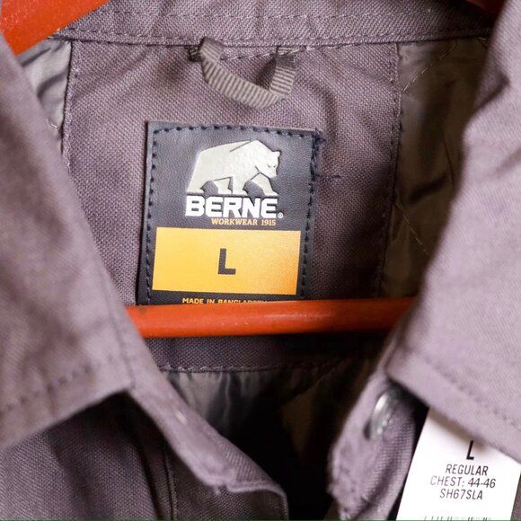 Berne Heartland Duck Shirt Jacket for Men - Picture 4 of 5